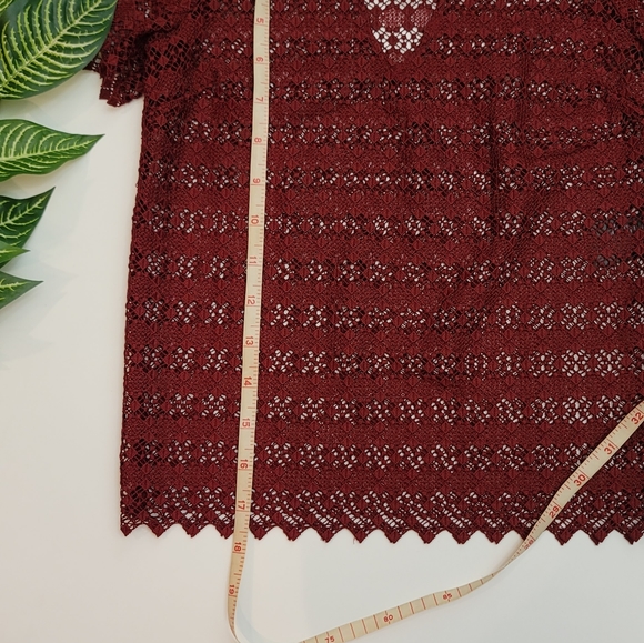 Sandro Lace Short Sleeve Top - Picture 8 of 8